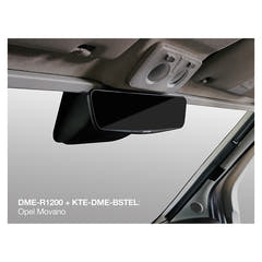 Alpine DME-R1200 kit de instalación Ducato 3+8, Jumper 2, Trans