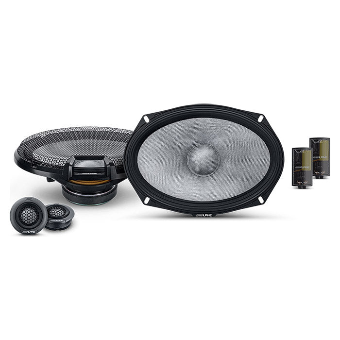 Alpine R2-S69C altavoz 6x9" de 2 vías, kit de componentes