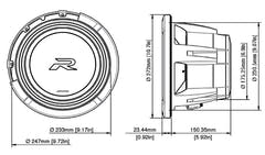Subwoofer Alpine R2-W10D2 Type-R 10" 2 Ohm