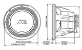 Subwoofer Alpine R2-W12D4 Type-R de 12" y 4 Ohm