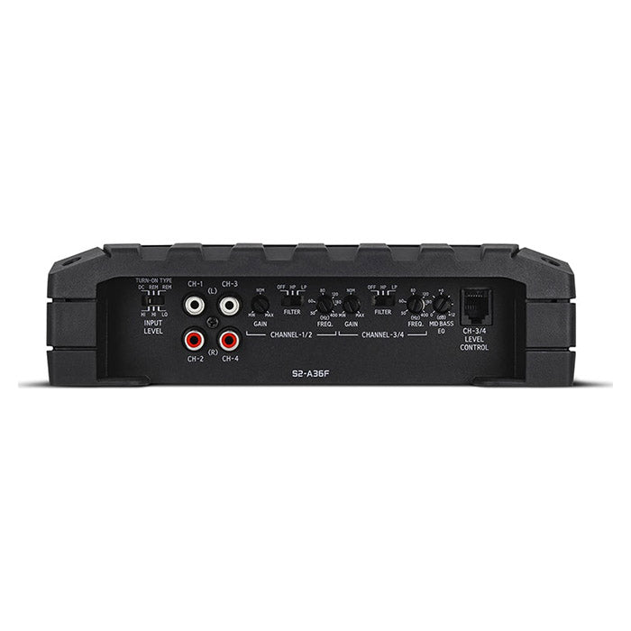 Amplificador Alpine S2-A36F de 4 canales, serie S