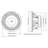 Alpine S2-W10D4 subwoofer de 10" doble bobina 4 ohmios