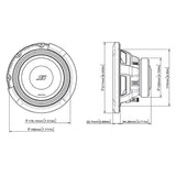 Subwoofer Alpine S2-W8D4 8" doble 4 ohm