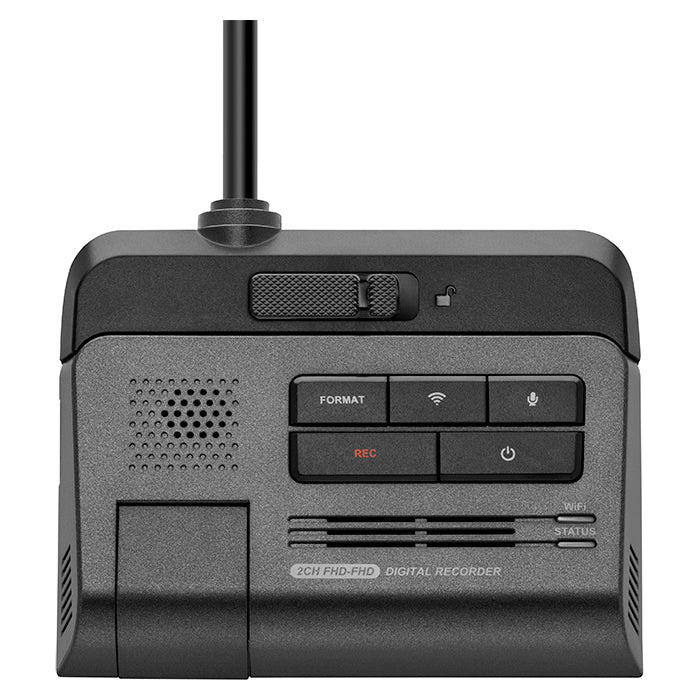 Kit de dashcam Alpine DVR-F790 con 2 cámaras laterales