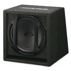 Alpine subwoofer de 12" con sistema bass reflex - SBE-1244BR