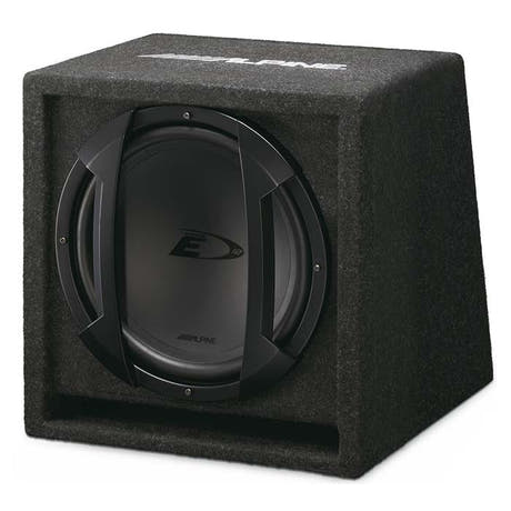 Alpine subwoofer de 12" con sistema bass reflex - SBE-1244BR