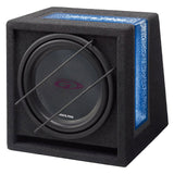 Subwoofer Alpine 12" en caja, 4 ohmios