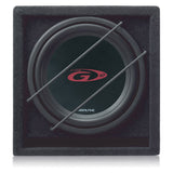 Subwoofer Alpine 12" en caja, 4 ohmios