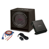Subwoofer Alpine 12" con amplificador