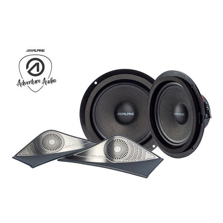 Alpine SPC-106S9 paquete de sonido Mercedes Sprinter 907/910