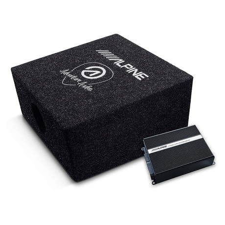 Alpine DSP y sistema de subwoofer VW Crafter 2