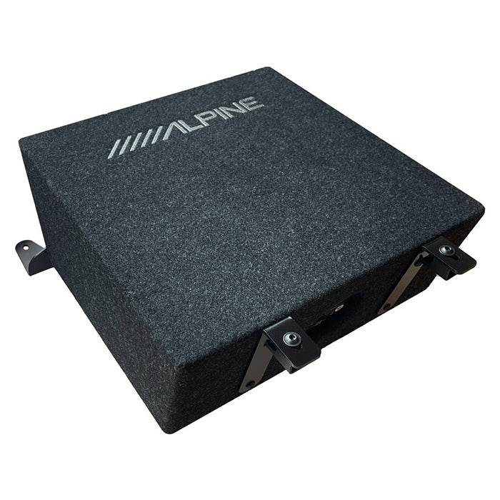 Alpine sistema DSP y subwoofer Ford Transit Custom 7