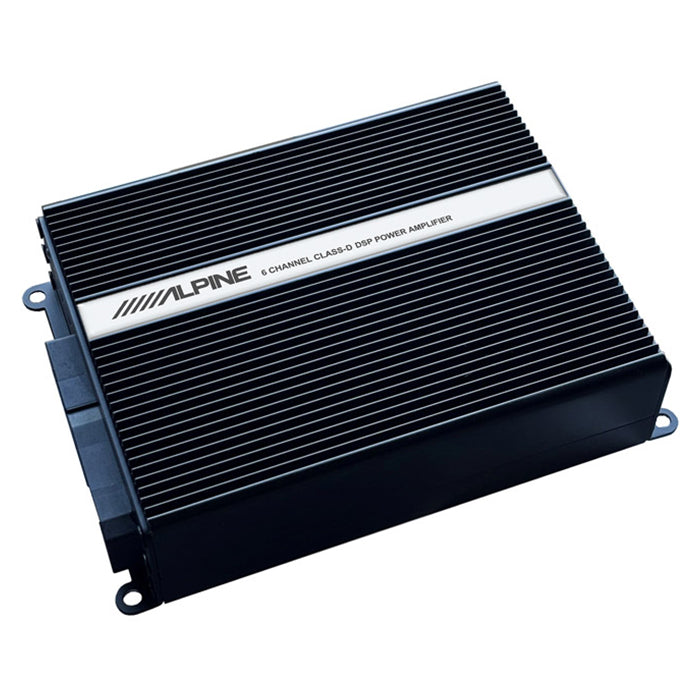 Alpine sistema DSP y subwoofer Ford Transit Custom 7