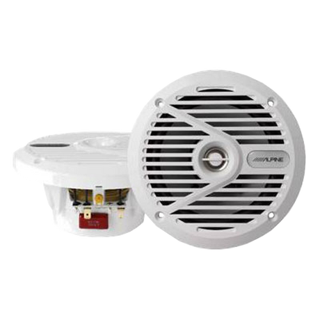 Altavoz coaxial marino Alpine de 6,5" y 2 vías