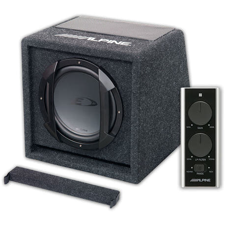 Subwoofer activo Alpine SWE-815 de 8" 150w
