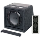 Subwoofer activo Alpine SWE-815 de 8" 150w