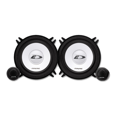 Sistema de componentes Alpine SXE-1350S de 13cm