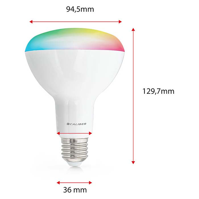 Caliber BR30 bombilla LED Smart Home blanca/multicolor