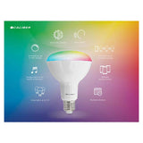 Starterpack para hogar inteligente Caliber BR30, bombilla LED blanca/multicolor