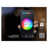 Starterpack para hogar inteligente Caliber BR30, bombilla LED blanca/multicolor