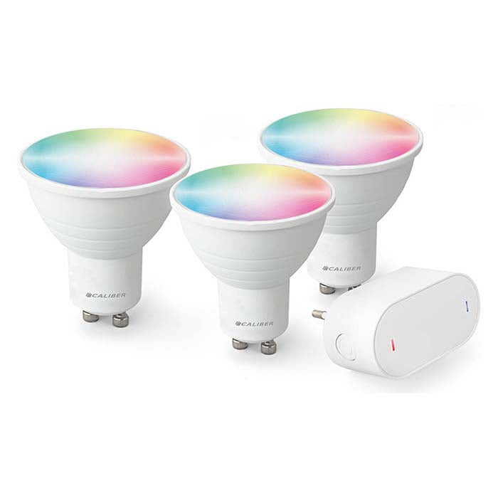 Caliber GU10 Smart Home paquete inicial bombillas LED