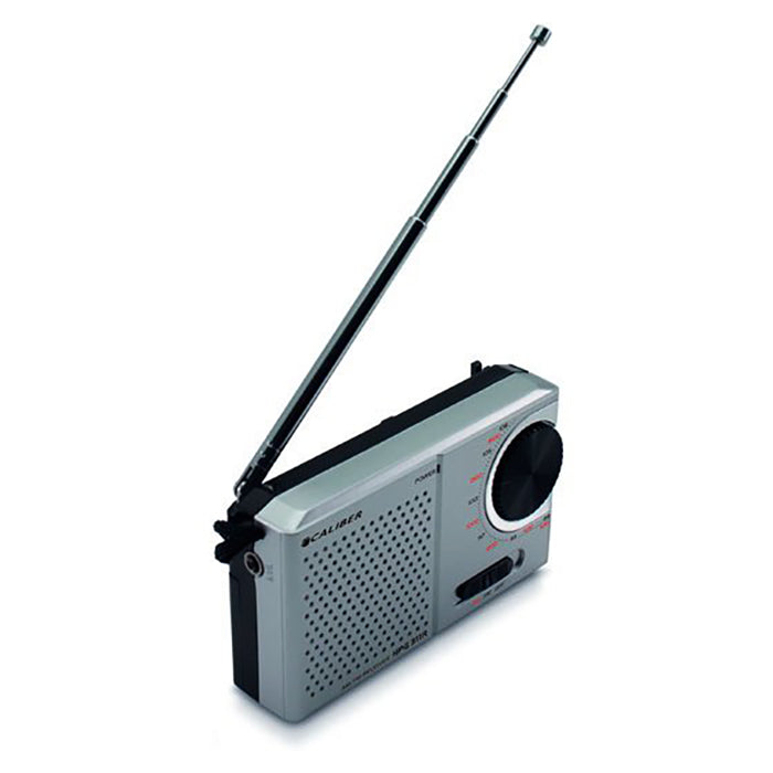 Radio FM portátil de bolsillo Caliber HPG311R