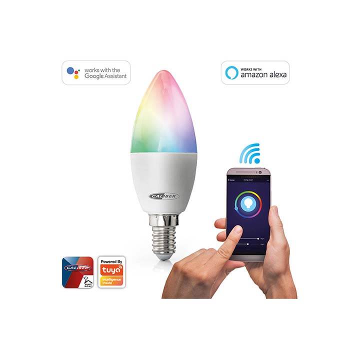 Bombilla LED Caliber E14 Smart Home multicolor