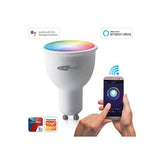 Caliber GU10 bombilla inteligente LED para el hogar multicolor