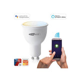 Caliber GU10 Smart Home bombilla LED blanca fría/cálida