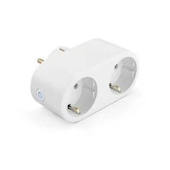 Enchufe Smart Home Wi-Fi Caliber con 2 salidas