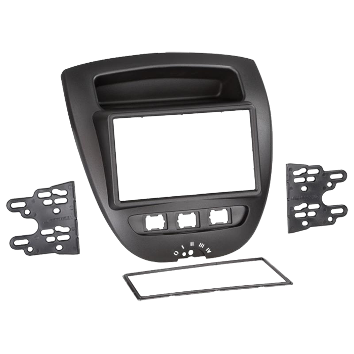 2-DIN Frame for Aygo, C1 and Peugeot 107 2004-2014