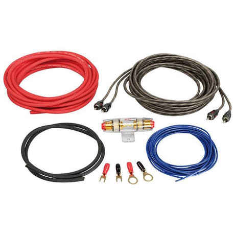 Kit de Cables Amplificador de Coche 2 canales (6mm2)
