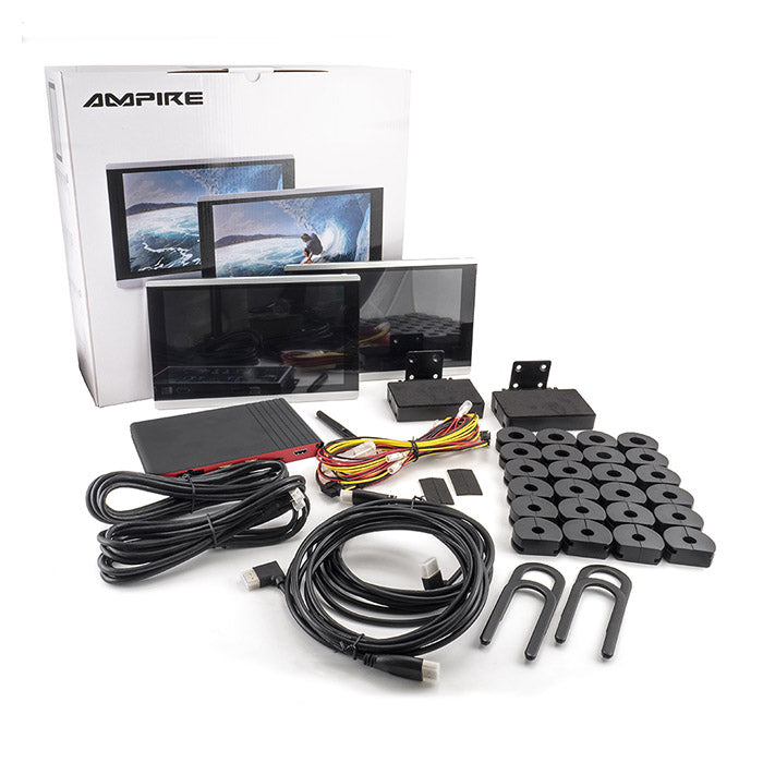 Kit Ampire con dos pantallas de 9" y box multimedia Android