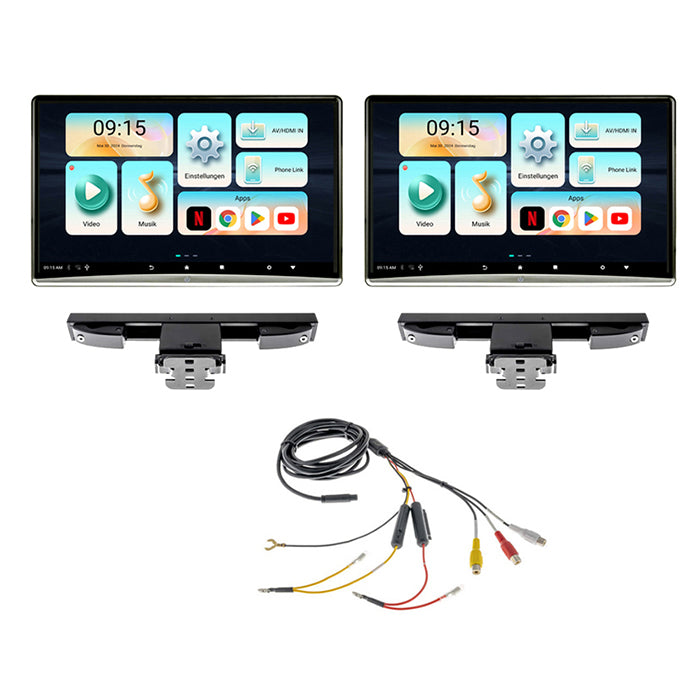 Set Ampire con dos pantallas Android de 12,4"