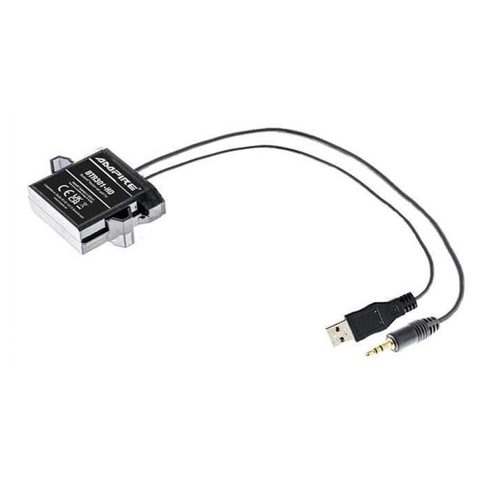 Receptor Bluetooth Ampire AUX/USB aptXHD, aptXLL