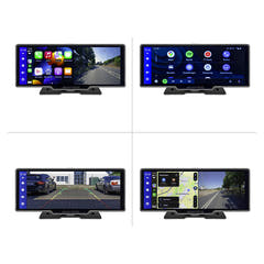 Pantalla Ampire de 10" con CarPlay Android Auto AHD Dashcam