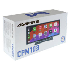 Pantalla Ampire de 10" con CarPlay Android Auto AHD Dashcam