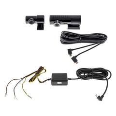 Kit de dashcam Ampire 12V+24V (delantera+trasera) 2K (QUAD-HD)