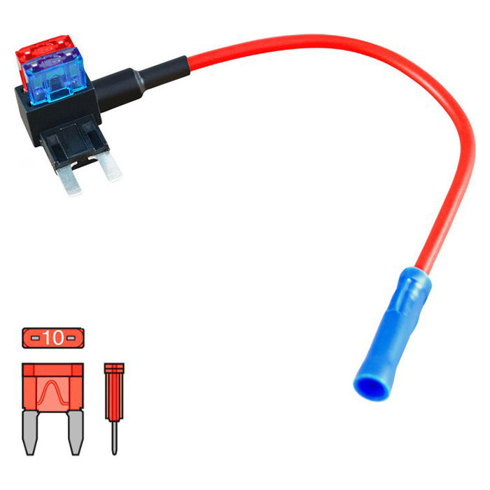 Ampire Derivación para fusible Mini ATO 10A (ACS) - 1 ud.