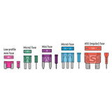 Ampire Derivación para fusible mini de bajo perfil 10A (ACN) - 1 ud.