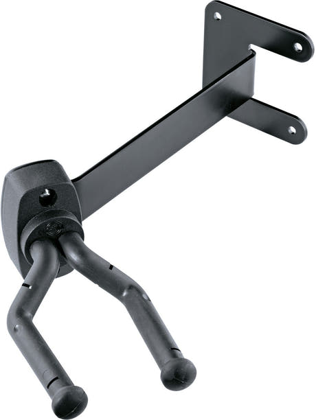 K&M 16255 Montaje de pared para guitarra blk