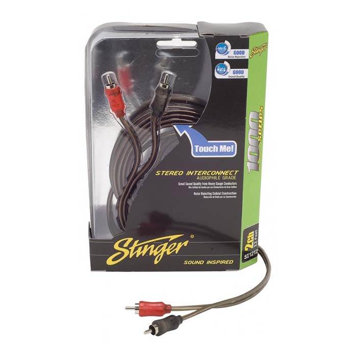 Stinger Cable RCA Phono 2x RCA Macho a 2 x RCA Macho (5,2m)