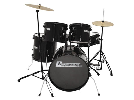 DiMavery DS-200 Set de batería, Negro
