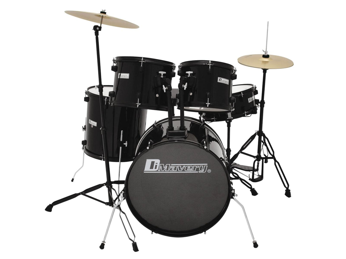 DiMavery DS-200 Drum Kit, Black