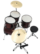 DiMavery DS-200 Set de batería, Rojo