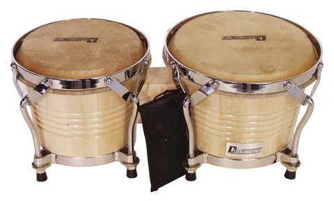 DiMavery BG-67 Bongo 6,5" + 7,5" Natural