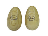 DiMavery Egg shaker Wood 2 pcs