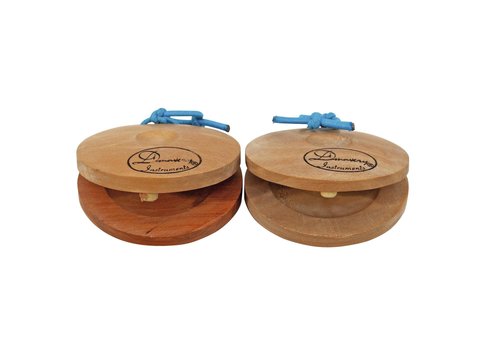 DiMavery Castanets, Wood 2 pcs