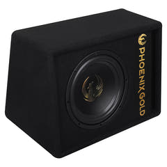 Subwoofer activo Phoenix Gold de 10" con cables y remote