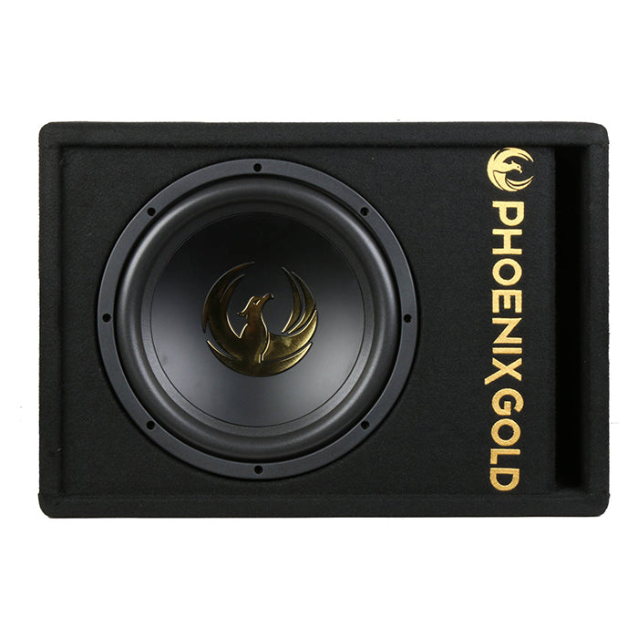 Subwoofer activo Phoenix Gold de 12" con cables y remote
